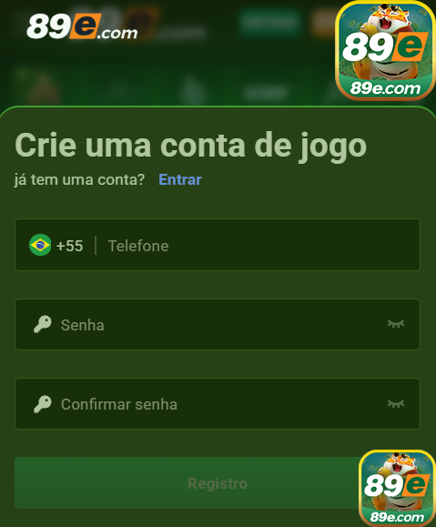 89e.com participe de exclusivo jogo